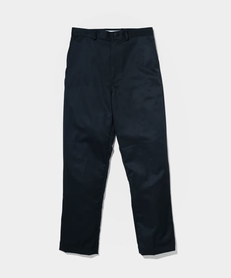 2/72 Wool Gaba slim Pants  BLACK