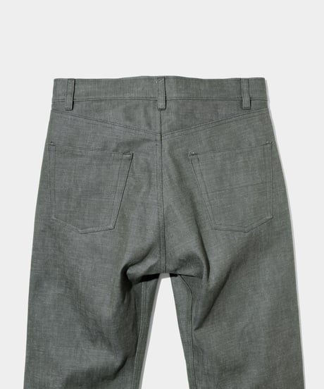 13.4oz Zimbabwe Cotton Denim New 5P Denim Olive