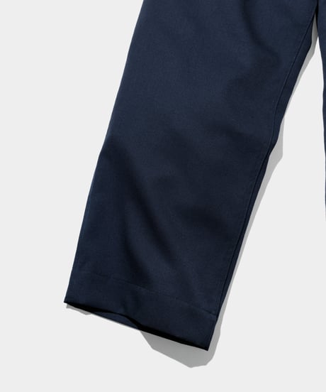 Dhal /  2/72 Wool Gaba Chino Pants  NAVY