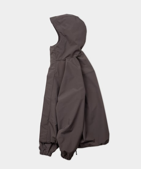 ES-U / Nylon Wind Hoodie Brown