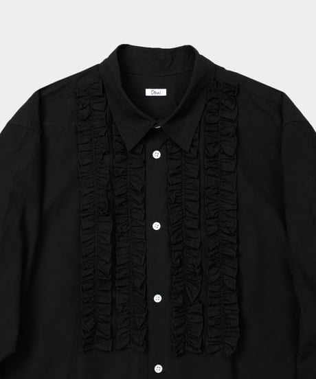 100/2 Poplin / Frill Shirt