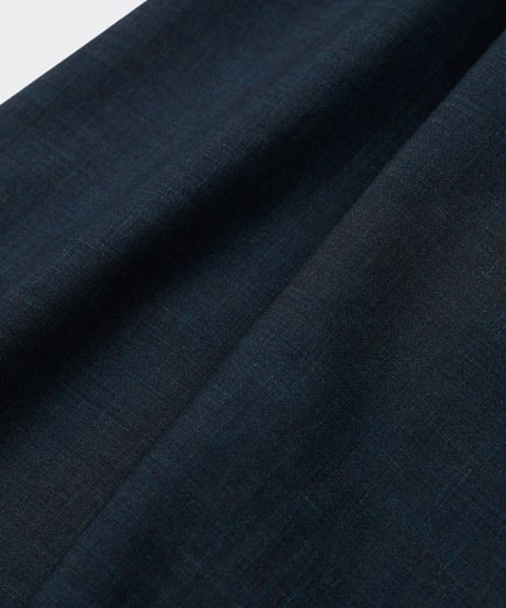 Mix Wool / 5Pocket Pants - Navy sizeS