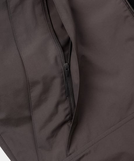 ES-U / Nylon Wind Hoodie Brown