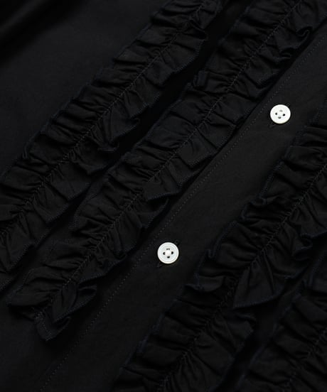 100/2 Poplin / Frill Shirt