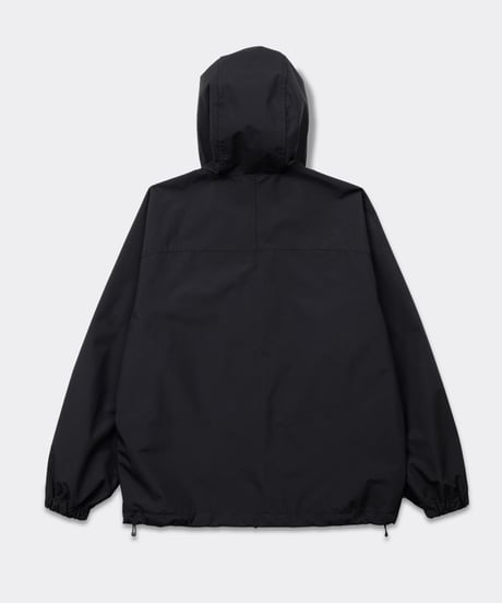ES.U / Nylon Wind Hoodie Black