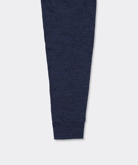 1027 Super 120's TOP Wool Jersey / Flap Shirt Navy
