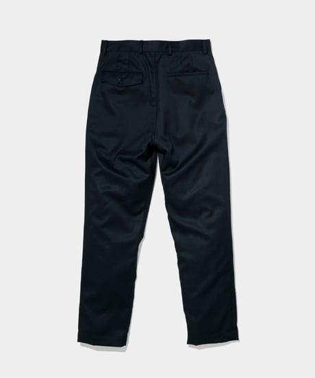 2/72 Wool Gaba slim Pants  BLACK