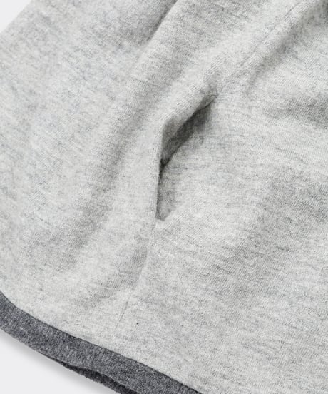 Shetland Cotton Heather / Knit Long Sleeve Crew Gray