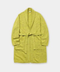 WOOL NEP KNIT / KNIT ROBE / y.green