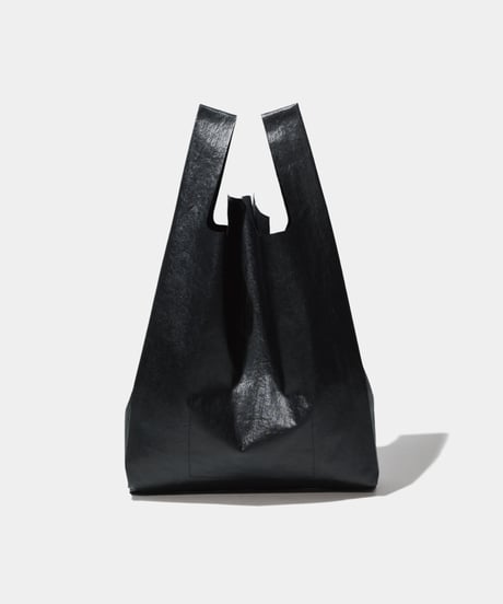 Washed Foil Fake Leather Cotton  / Shopping Bag