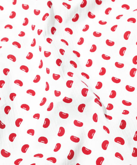 Dobby Lace stripe / Mame Bandana RED