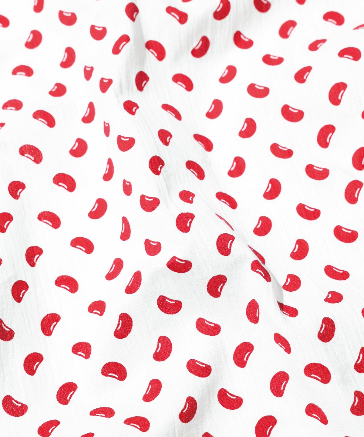 Dobby Lace stripe / Mame Bandana RED | Dhal/DHA
