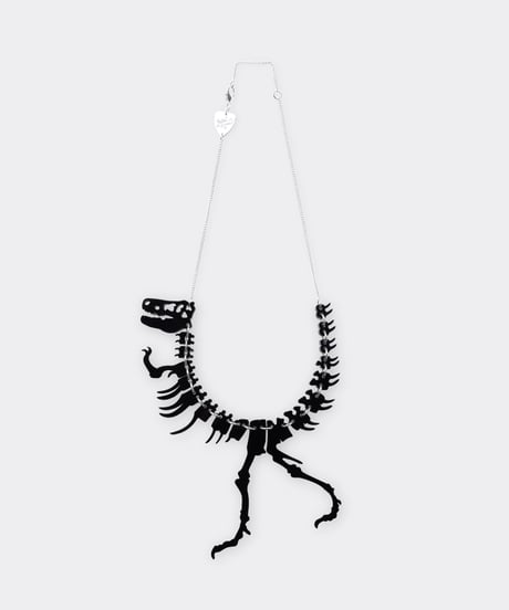 Tatty Devine・Dinosaur Necklace Black