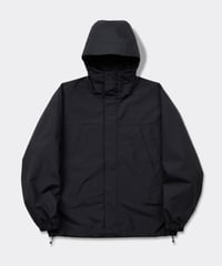 ES.U / Nylon Wind Hoodie Black