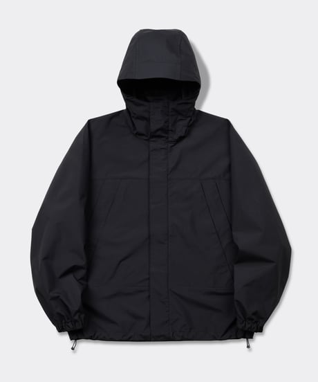 ES.U / Nylon Wind Hoodie Black