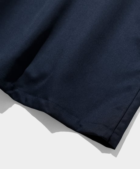 2/72 Wool Gaba V neck Onepiece  NAVY
