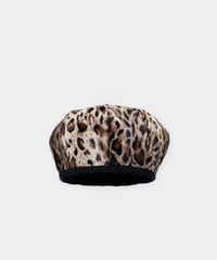 Leopard Beret