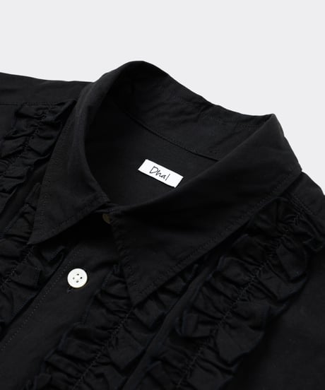 100/2 Poplin / Frill Shirt