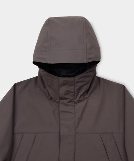 ES-U / Nylon Wind Hoodie Brown