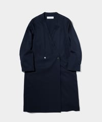 2/72 Wool Gaba  Shop Coat  NAVY