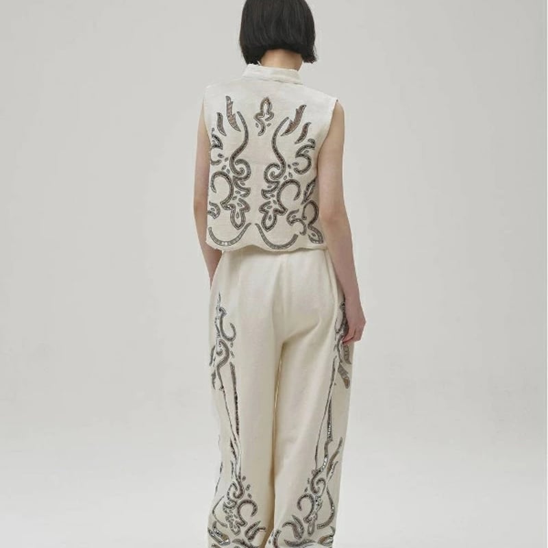 TODAYFUL トゥデイフル LIFE's ライフス Cut Lace Twill Pant