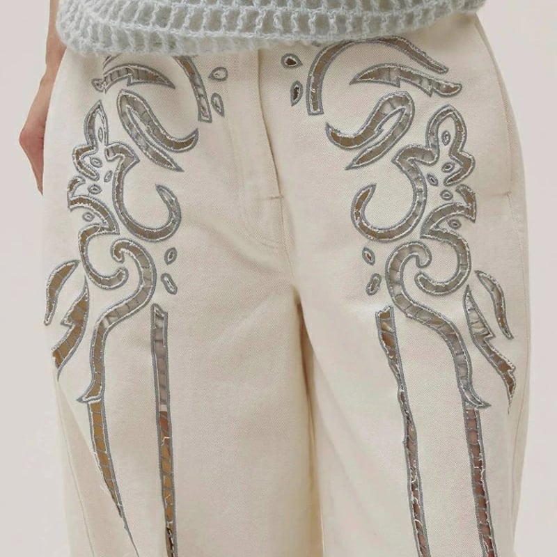 TODAYFUL トゥデイフル LIFE's ライフス Cut Lace Twill Pant