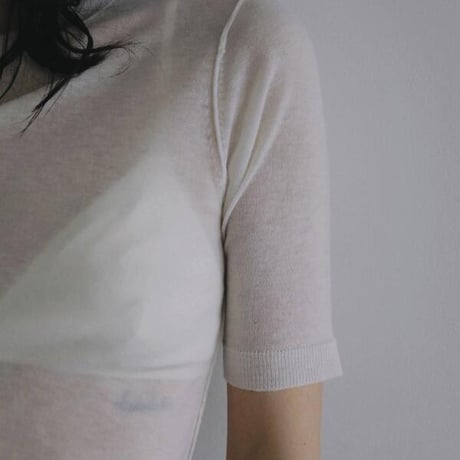ànuke アンヌーク anuke Wool Knit T-shirts ウールニットTシャツ 62620518