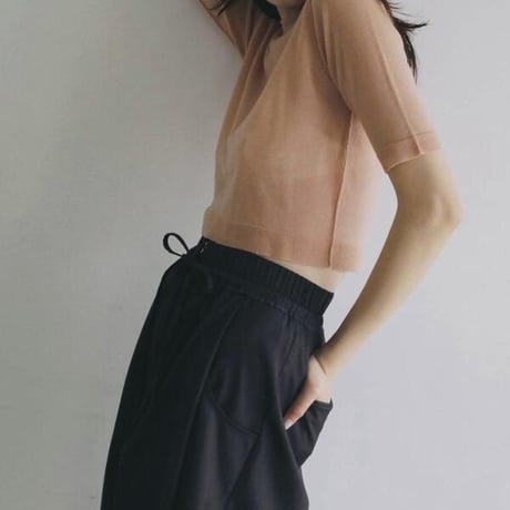 ànuke アンヌーク anuke Wool Knit T-shirts ウールニットTシャツ 62620518