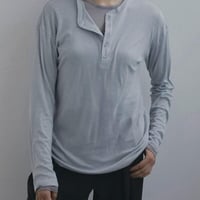 ànuke アンヌーク anuke Wool Sheer Henleytops ウールシアーヘンリートップス 62620623 船曳ひろみ