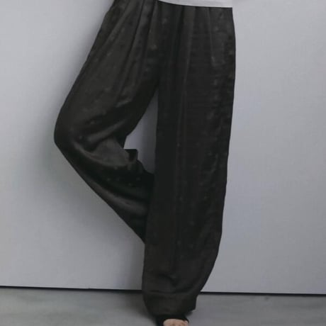 ànuke アンヌーク anuke Flower Jacquard Roughpants フラワージャカードラフパンツ 62620717