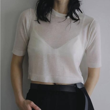 ànuke アンヌーク anuke Wool Knit T-shirts ウールニットTシャツ 62620518