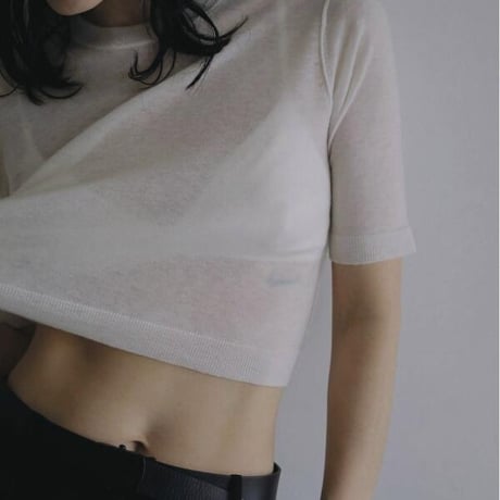 ànuke アンヌーク anuke Wool Knit T-shirts ウールニットTシャツ 62620518