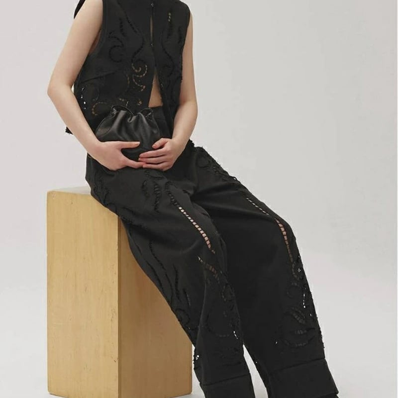 TODAYFUL トゥデイフル LIFE's ライフス Cut Lace Twill Pant