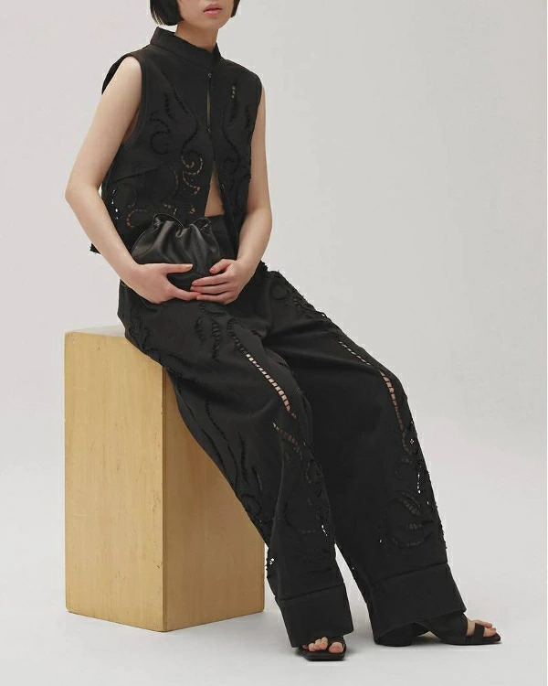 TODAYFUL トゥデイフル LIFE's ライフス Cut Lace Twill Pant
