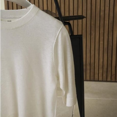 ànuke アンヌーク anuke Wool Knit T-shirts ウールニットTシャツ 62620518