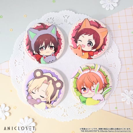 アイドルマスター SideM knick-knacks Vol.1 ホログラムミニキャラ缶バッジB（ホログラム仕様・全12種）