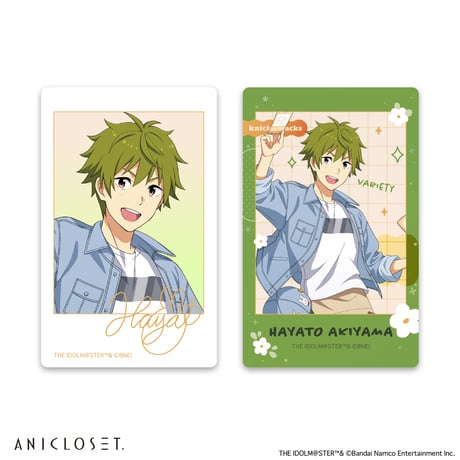 アイドルマスター SideM knick-knacks Vol.1 インスタントフォト風カード2枚1set（ホログラム仕様・全12種）