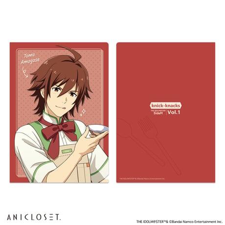 アイドルマスター SideM knick-knacks Vol.1 A5クリアファイルセット（全12種）