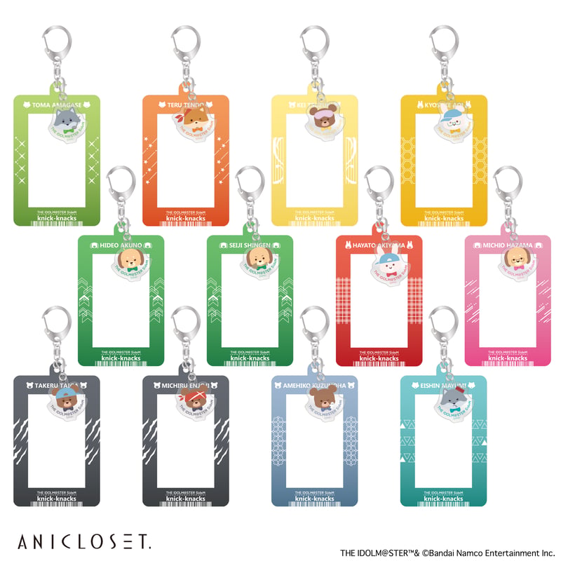 アイドルマスター SideM knick-knacks Vol.1 カードケース（全12種）