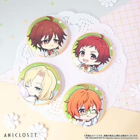 アイドルマスター SideM knick-knacks Vol.1 ホログラムミニキャラ缶バッジA（ホログラム仕様・全12種）