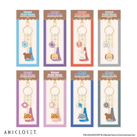 アイドルマスター SideM knick-knacks Vol.2 マスコットメタルチャーム（全8種）