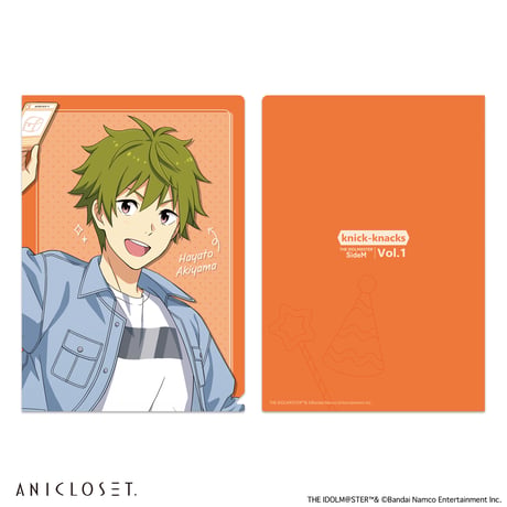 アイドルマスター SideM knick-knacks Vol.1 A5クリアファイルセット（全12種）