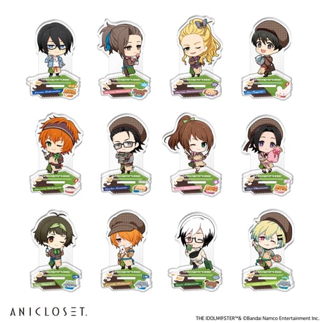 アイドルマスター SideM knick-knacks Vol.2 ミニキャラアクリルスタンドA（全12種）