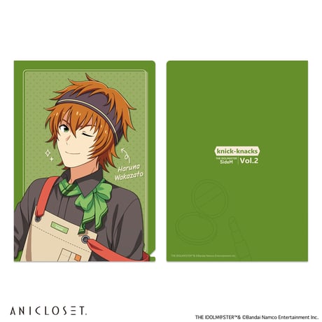 アイドルマスター SideM knick-knacks Vol.2 A5クリアファイルセット（全12種）