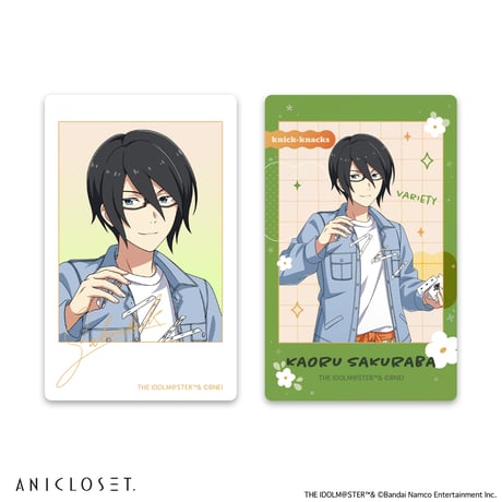 アイドルマスター SideM knick-knacks Vol.2 インスタントフォト風カード2枚1set（ホログラム仕様・全12種）