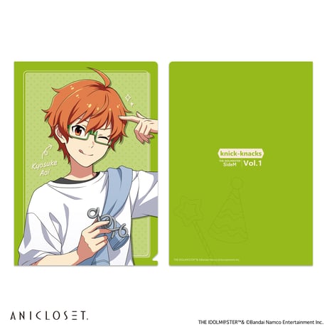 アイドルマスター SideM knick-knacks Vol.1 A5クリアファイルセット（全12種）