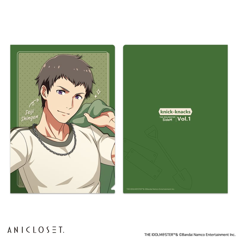 アイドルマスター SideM knick-knacks Vol.1 A5クリアファイルセット（
