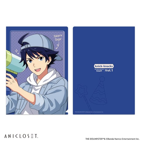 アイドルマスター SideM knick-knacks Vol.1 A5クリアファイルセット（全12種）