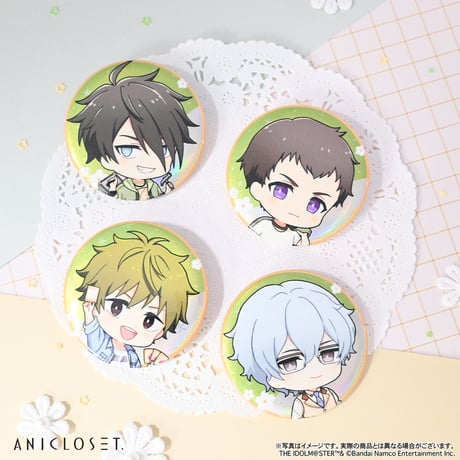 アイドルマスター SideM knick-knacks Vol.1 ホログラムミニキャラ缶バッジA（ホログラム仕様・全12種）