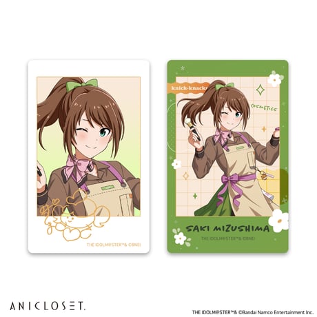 アイドルマスター SideM knick-knacks Vol.2 インスタントフォト風カード2枚1set（ホログラム仕様・全12種）